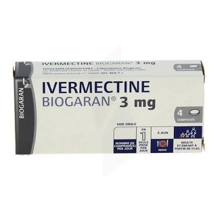 Ivermectine Biogaran 3 mg
